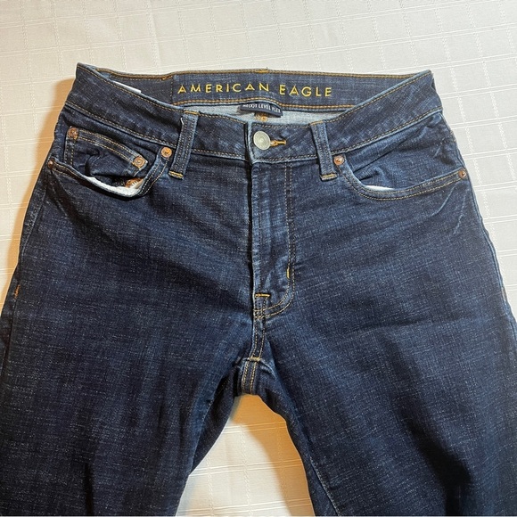 American Eagle Outfitters Dark Blue Straight Jeans Men's 29x32 Classic - Picture 4 of 10